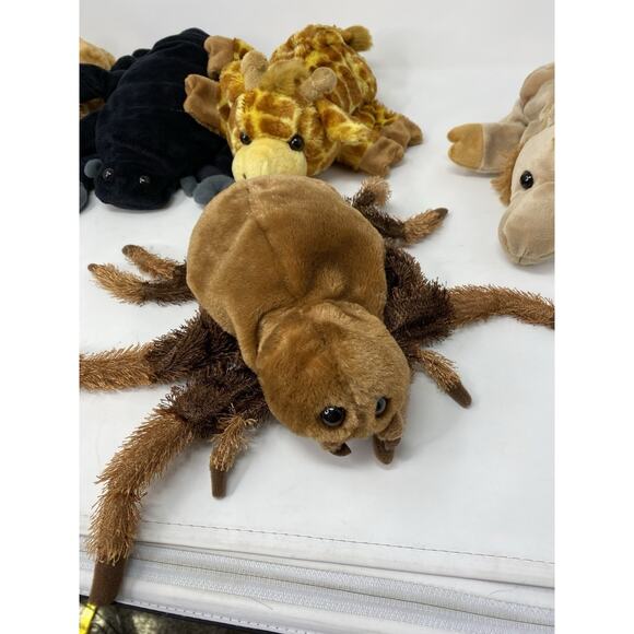Caltoy Hand Puppets Lot of 5 Giraffe Camel Spider Lion Scorpion Plush Preschool - Picture 5 of 12